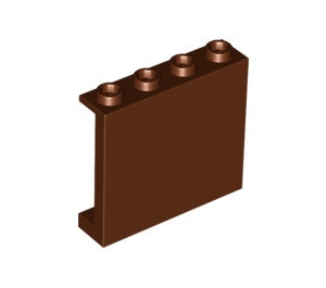 60581-88 Paneel 1x4x3 MET zijschotjes zie ook 4215 bruin, roodachtig NIEUW *1L025