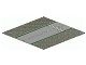 606p02-9G Wegenplaat 32x32 recht MET ZEBRAPAD!! ZONDER FIETSPAD lichtgrijs (klassiek) gebruikt *3K000 - Img 2