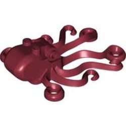 6086-59G Octopus rood, donker gebruikt *0D000