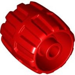 6118-5G Hardplastic wiel klein (22x24) rood gebruikt *5W000