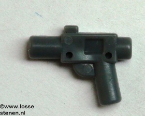 61190f-11 Pistool, klein DC-17 zwart NIEUW *0L0000