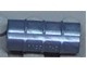 6538-78 Technic, As koppelaar ribbel breedterichting blauw, metal NIEUW 1A073