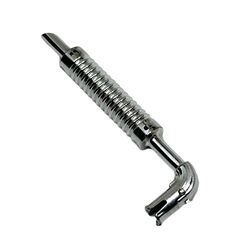 71137b-22G Uitlaat met afgeschuind einde EN technic pin chrome zilver gebruikt *
