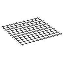 71155-11 Net 10x10 noppen zwart NIEUW *