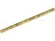 75c10-115 Slang star 3mm doorsnede, 10 noppen lengte (8 cm) goud, parel NIEUW *5D0000
