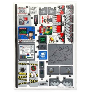 76269stk01 STICKER 76269stk01 Avengers Tower sticker 1 NIEUW *0S0000