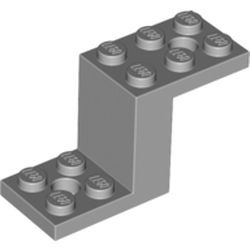 76766-86 Verbindingssteen 5x2x1 1/3 hoog 2 gaten grijs, licht (blauwachtig) *5R0000