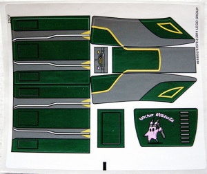 7930stk01 STICKER 7930 Bounty Hunter Assault Gunship NIEUW *0S0000