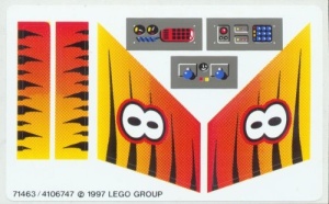 8229stk01 STICKER 8229 Tread Trekker NIEUW *0S0000
