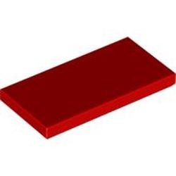 87079-5G Tegel 2x4 rood gebruikt *1B345