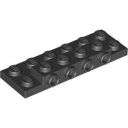87609-11 Plaat 2x6x 2/3 4 noppen zijkant zwart NIEUW *1L0000