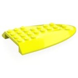 87615-236 Vliegtuig top 6x10 neon geel NIEUW *