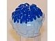87997pb01-1 Pom-pom voor cheerleader wit/blauw wit NIEUW *0B0000