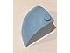 88293-105 Steen dome 3x3x2 kwartrond blauw, lichthelder NIEUW *1L000