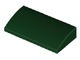 88930-80 Dakpan gebogen 2x4x2/3 geen noppen, MET bodemtubes groen, donker NIEUW *5K000