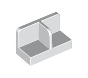 93095-1 Dubbel hoekpaneel 1x1x2 wit NIEUW *1B019