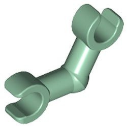93609-48 Skeletarm gebogen met horizontale grip groen, zandkleurig NIEUW *0W002