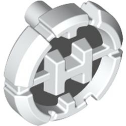 98570pb01-1G Hero Factory Badge met hoofdletter H in op lichtgrijze achtergrond wit gebruikt *1E020