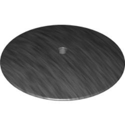 98606-77 Schotel 9x9 met pingat grijs, donkerparel gebruikt *1L0000