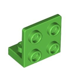 99207-36 Verbindingsplaat 1x2- 2x2 OMGEKEERD groen, helder NIEUW *1B261