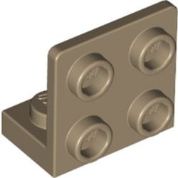 99207-69 Verbindingsplaat 1x2- 2x2 OMGEKEERD crème,donker NIEUW *1B261