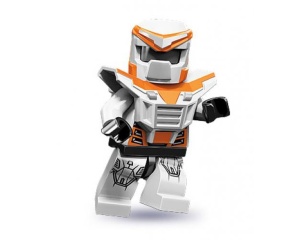 col09-13 Battle Mech met standaard NIEUW *0M0000