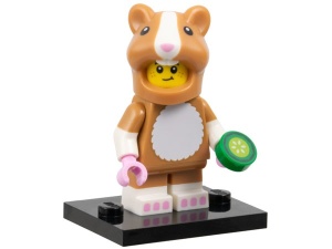col27-1 Hamster met standaard en schijf komkommer *