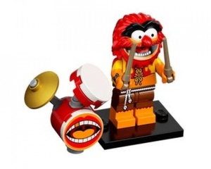 coltm-8 MUPPETS: Animal met drumstel en stokken 0M0000 NIEUW *