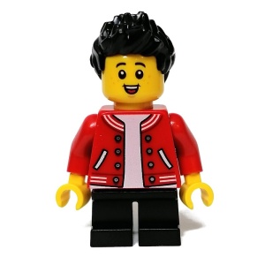 hol265 Jongen, rood jasje NIEUW *0M0000