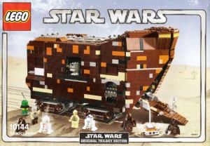 INS10144-G 10144 BOUWBESCHRIJVING- Sandcrawler gebruikt *LOC 6235