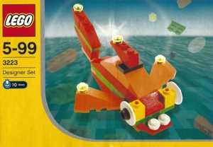 INS3223-G 3223 BOUWBESCHRIJVING- Little Fish gebruikt *LOC RB
