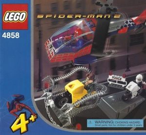 INS4858-G 4858 BOUWBESCHRIJVING- Doc Ock's Crime Spree gebruikt *