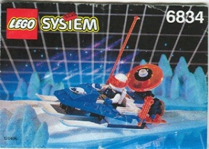 INS6834-G 6834 BOUWBESCHRIJVING- Celestial Sled gebruikt *LOC RBS
