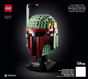 INS75277-G 75274 BOUWBESCHRIJVING- Boba Fett Helmet gebruikt *