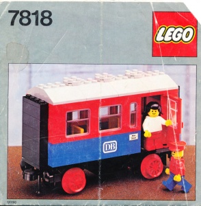 INS7818-Gb 7818 BOUWBESCHRIJVING- Passenger Carriage (met kreukjes/vlekjes) gebruikt *LOC RB