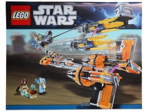 INS7962 7962 BOUWBESCHRIJVING- Anakin's & Sebulba's Podracers NIEUW *LOC 6206