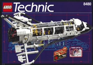 INS8480-G 8480 BOUWBESCHRIJVING-Space Shuttle gebruikt *