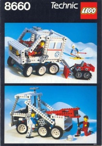 INS8660-G 8660 BOUWBESCHRIJVING- Arctic Rescue Unit gebruikt *