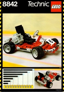 INS8842-G 8842 BOUWBESCHRIJVING- Go-Kart gebruikt *