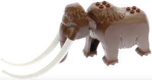 mammoth01 Mammoet (PAKKETPOST) bruin, roodachtig NIEUW *0D000