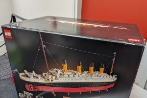 Set 10294-G Titanic, met doos, gedeeltelijk (2 van de 3 dozen) nieuw gebruikt * - Img 4