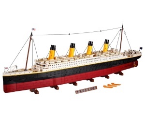 Set 10294-G Titanic, met doos, gedeeltelijk (2 van de 3 dozen) nieuw gebruikt *