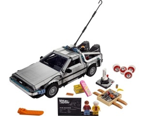 Set 10300 Back to the Future Time Machine NIEUW *