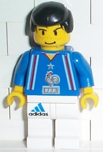 soc101G Voetballer French Team Player 1 gebruikt *0M0000