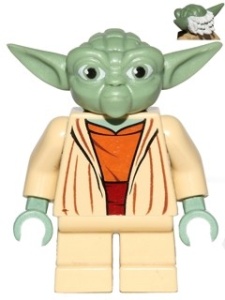 sw0685 Star Wars: Yoda (wit haar) NIEUW *0M0000