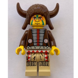ww019G Wild West- Indiaan Medicine Man gebruikt *0M0000