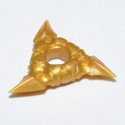 19807a-115 Ster om te werpen (Shuriken) goud, parel NIEUW *0L0000