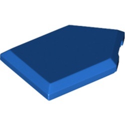 22385-7 Tegel 2x3 zeskantig blauw NIEUW *5A074