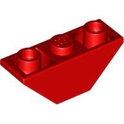 2341-5 Omgekeerde dakpan 45 graden 3x1 dubbel rood NIEUW *1B243