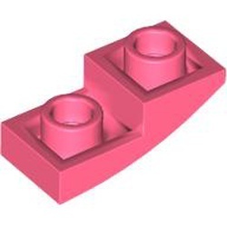 24201-220 Omgekeerde dakpan 2x1 rond rood, koraal NIEUW *1B105